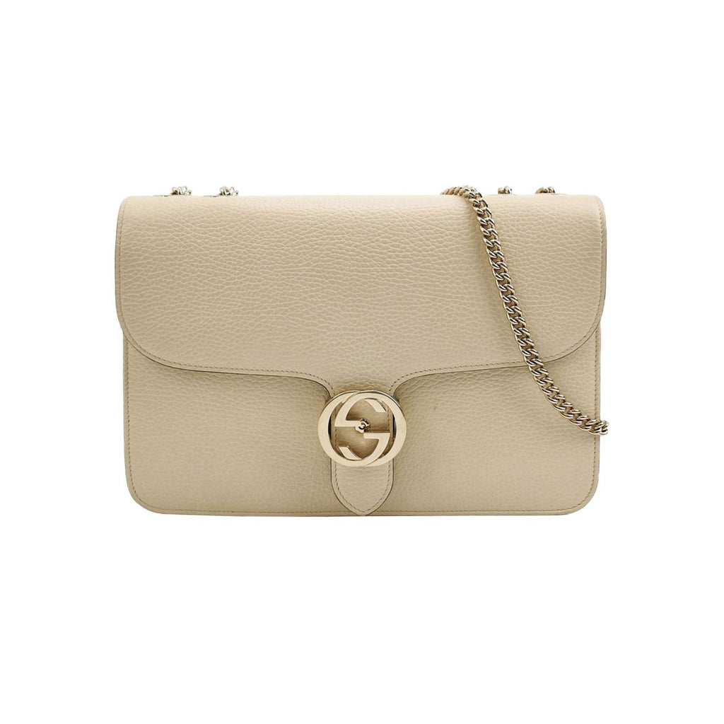 Gucci Interlocking G Leather Shoulder Bag 077851200295