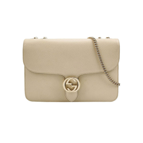 Gucci Interlocking G Leather Shoulder Bag 077851200295