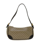 CELINE Macadam Canvas Accessory Pouch PVC Beige  68843