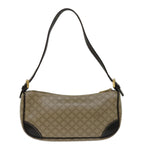 CELINE Macadam Canvas Accessory Pouch PVC Beige  68843