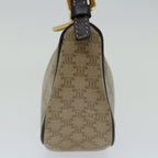 CELINE Macadam Canvas Accessory Pouch PVC Beige  68843