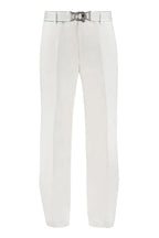 BOTTEGA VENETA Cotton Trousers with Removable Belt and Ankle Cuffs for Men