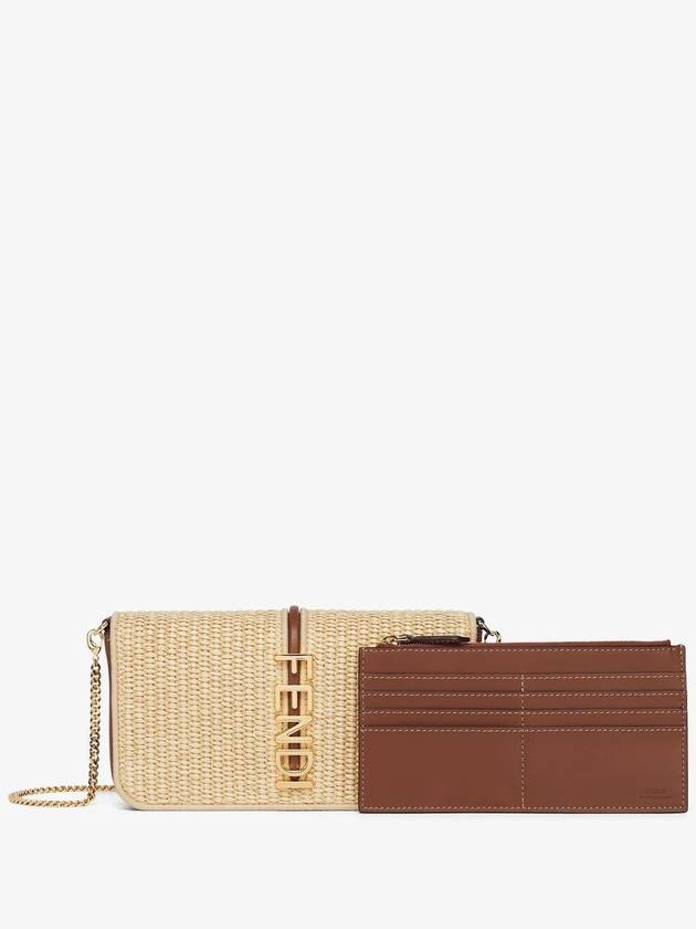 Fendi FENDI FENDIGRAPHY WALLET ON CHAIN