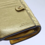 FENDI Zucca Canvas Mamma Wallet Gold68984