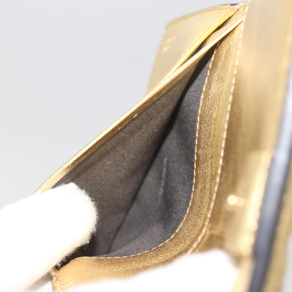 FENDI Zucca Canvas Mamma Wallet Gold68984