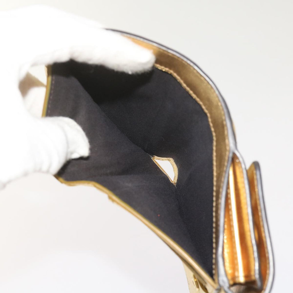 FENDI Zucca Canvas Mamma Wallet Gold68984