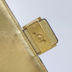 FENDI Zucca Canvas Mamma Wallet Gold68984