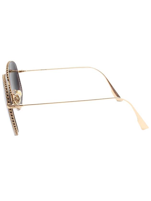 Champagne gold rim sunglasses Dior