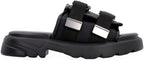 BOTTEGA VENETA Flash Technical Fabric Sandal - 4.5 cm Platform