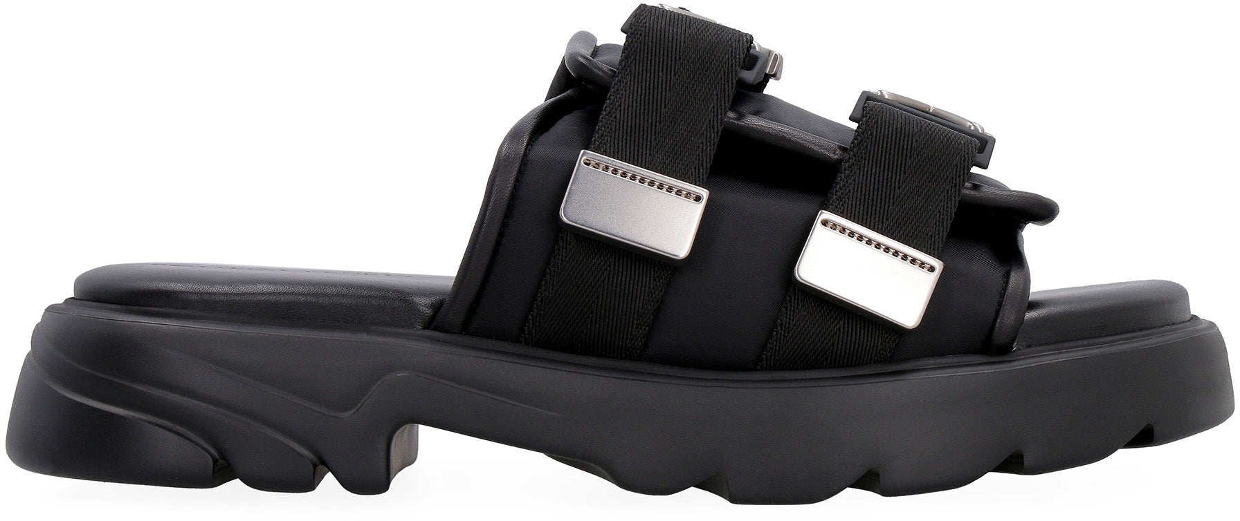 BOTTEGA VENETA Flash Technical Fabric Sandal - 4.5 cm Platform
