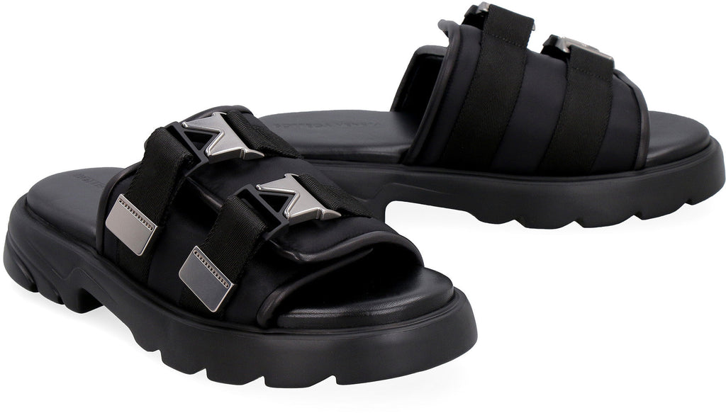 BOTTEGA VENETA Flash Technical Fabric Sandal - 4.5 cm Platform