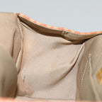 FENDI Zucchino Canvas Mamma Baguette Shoulder Bag Orange69113