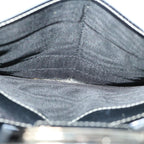 FENDI Zucchino Canvas Long Wallet Navy69136