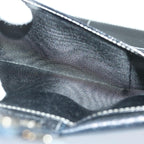 FENDI Zucchino Canvas Long Wallet Navy69136