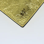 FENDI Clutch Bag Leather Gold Tone 8N017869145A