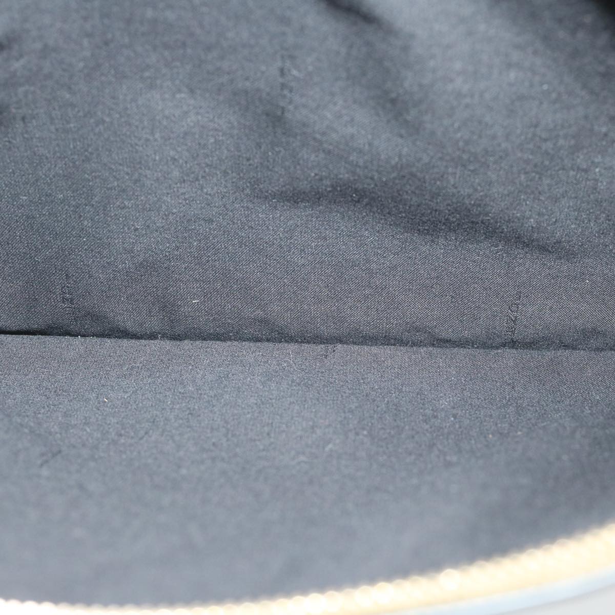 FENDI Clutch Bag Leather Gold Tone 8N017869145A