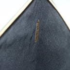 FENDI Clutch Bag Leather Gold Tone 8N017869145A