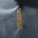 FENDI Clutch Bag Leather Gold Tone 8N017869145A