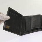 FENDI Zucchino Canvas Wallet Navy69148