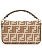 Fendi Baguette Mini Shoulder Bag Nude