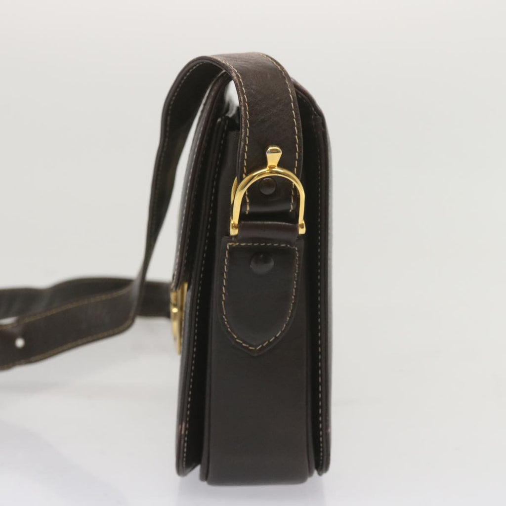 CELINE C Macadam Canvas Shoulder Bag Beige  69250