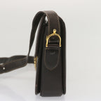 CELINE C Macadam Canvas Shoulder Bag Beige  69250
