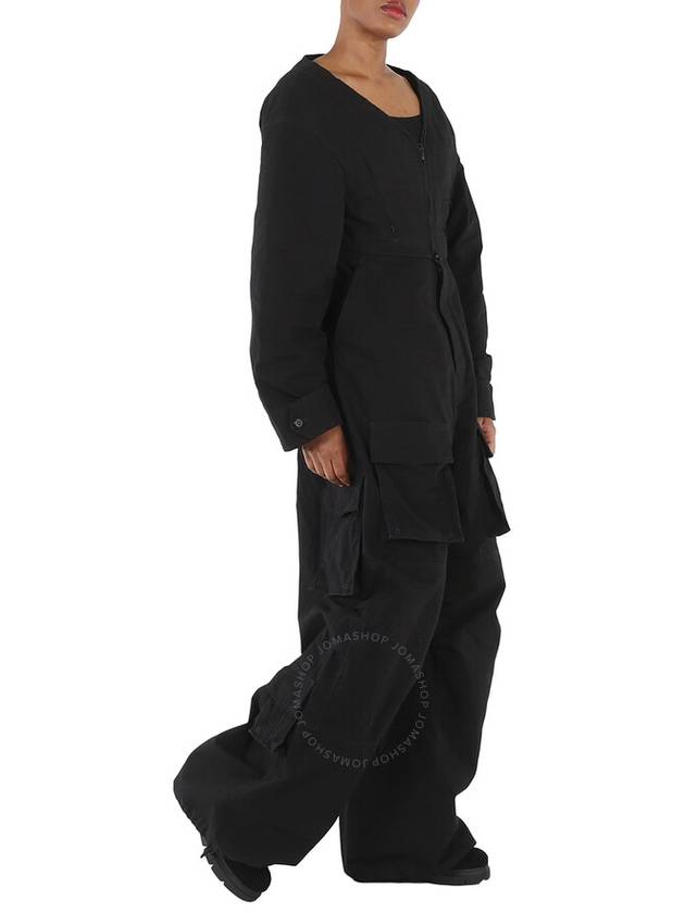 Balenciaga women jumpsuit black