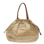 PRADA Tote Bag Nylon Gold 69359