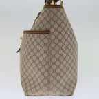 CELINE Macadam Canvas Hand Bag Beige  69629