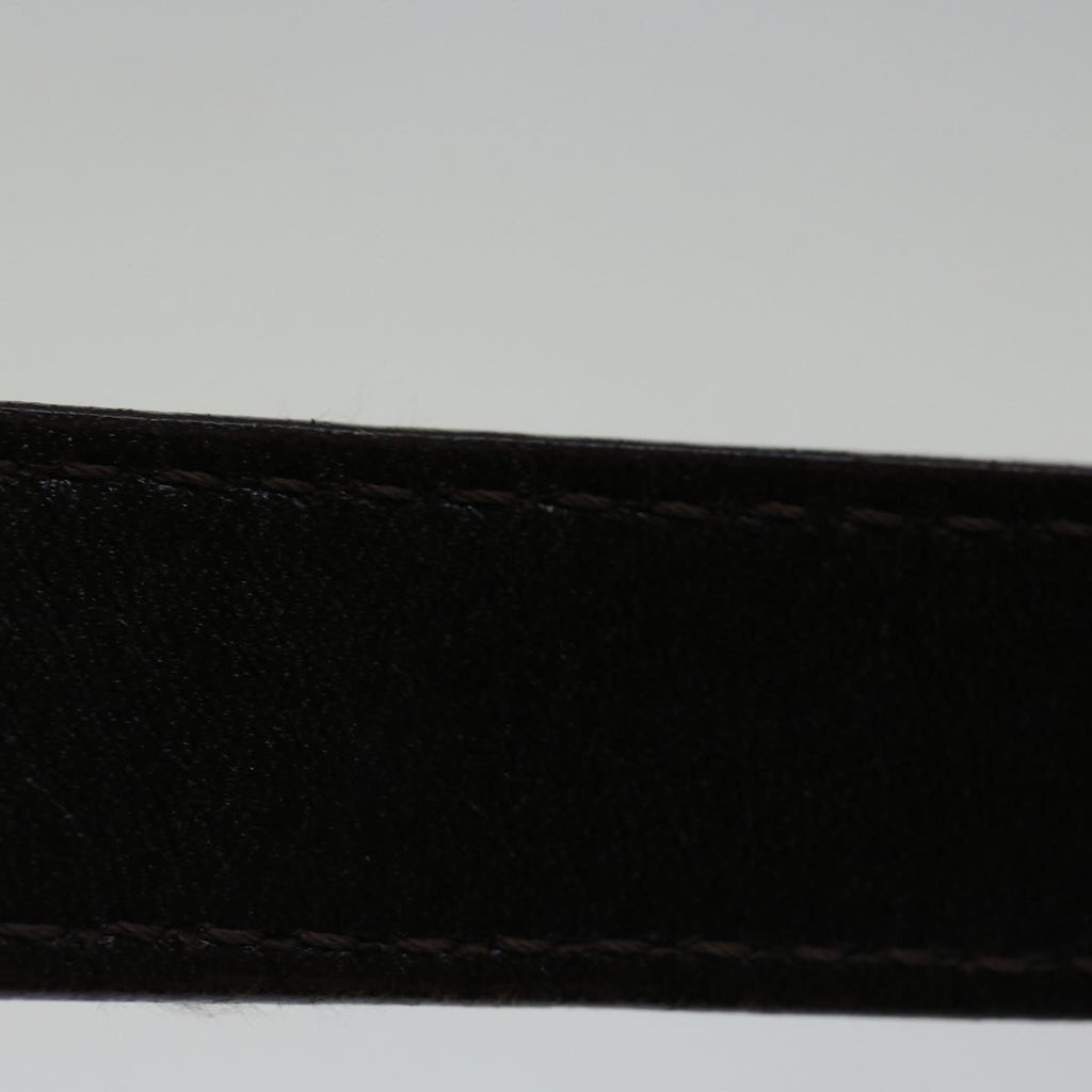 FENDI Zucca Canvas Mamma Baguette Shoulder Bag Black Brown69666A