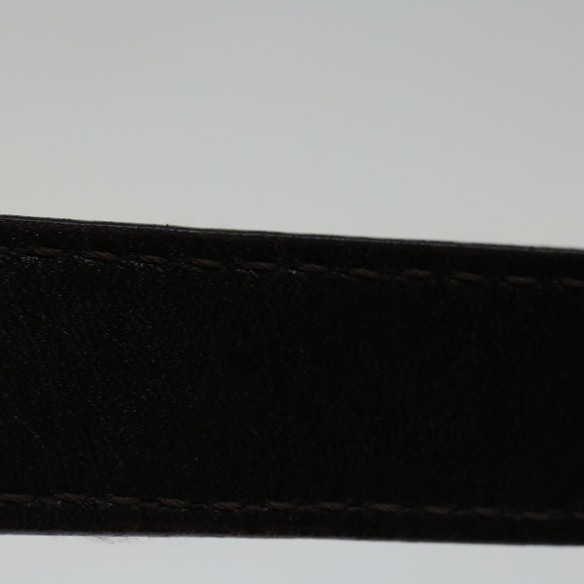 FENDI Zucca Canvas Mamma Baguette Shoulder Bag Black Brown69666A