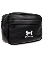Balenciaga Balenciaga Cosmetic Bag With Logo, Men's, Black