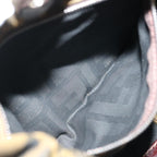 FENDI Zucca Canvas Accessory Pouch Brown Black69962