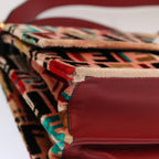 FENDI Zucca Canvas Canai Hand Bag 2way Pink Red69973A