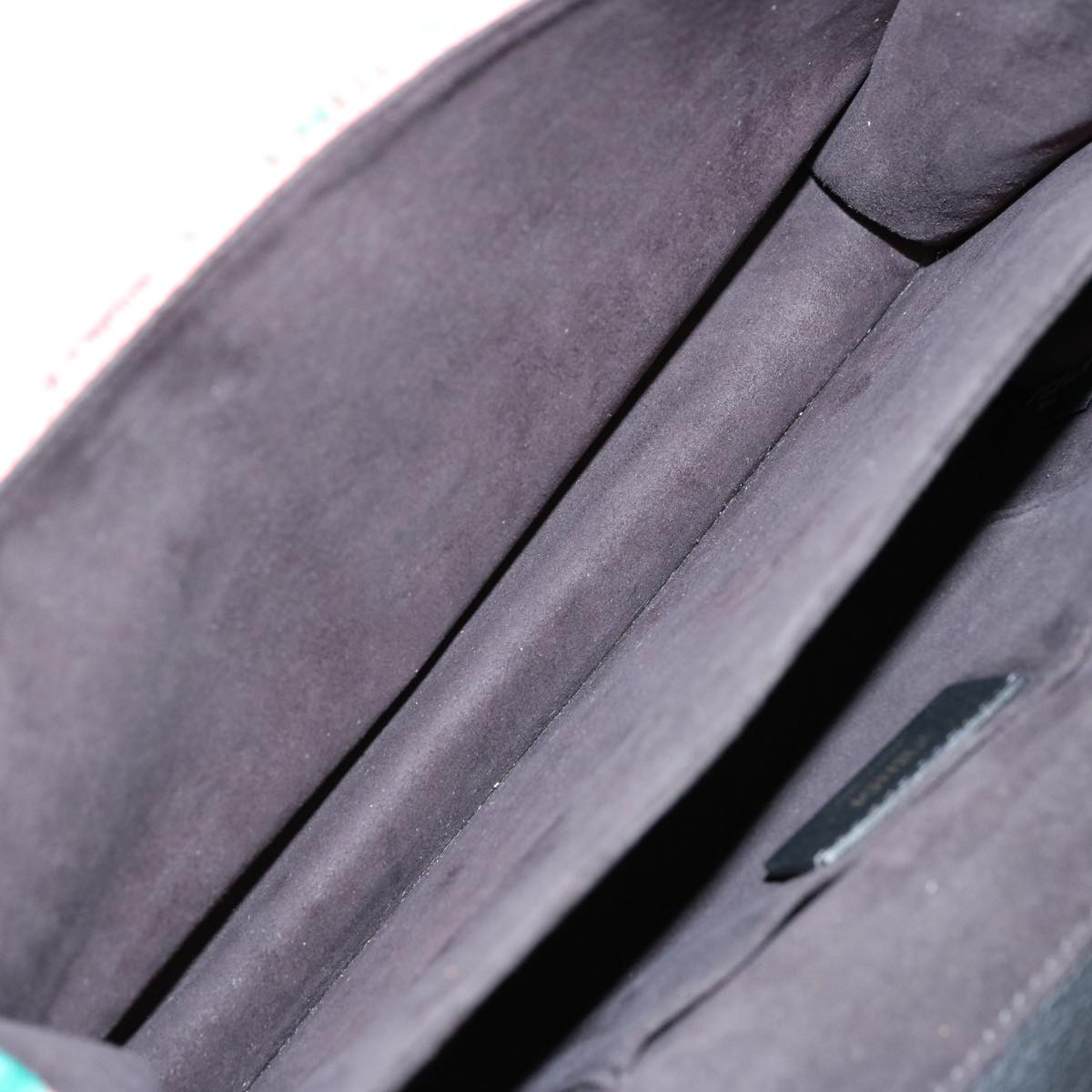 FENDI Zucca Canvas Canai Hand Bag 2way Pink Red69973A