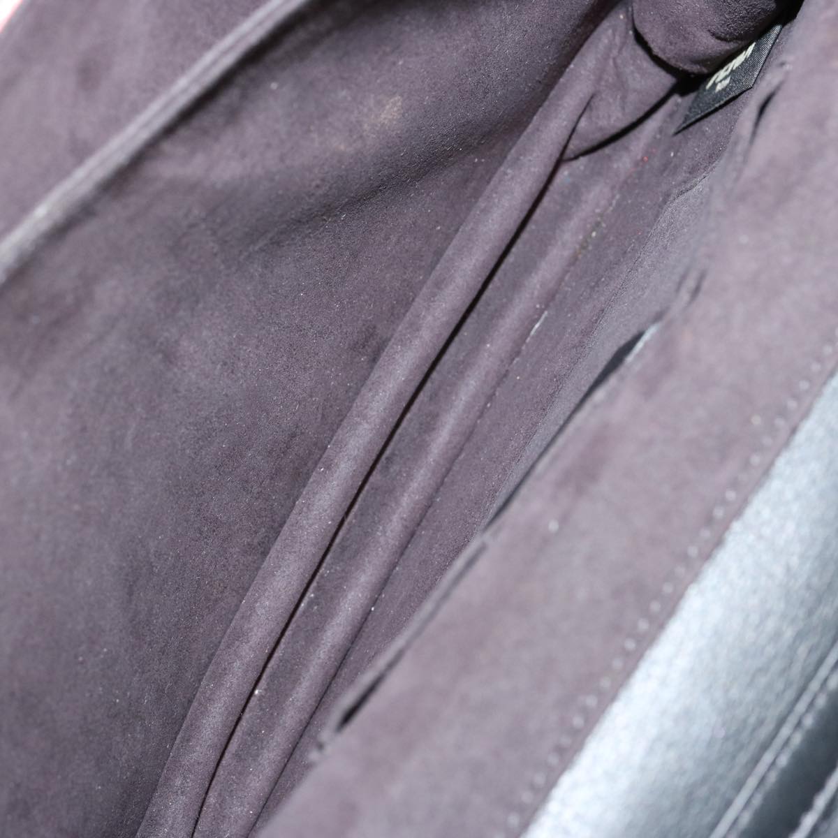 FENDI Zucca Canvas Canai Hand Bag 2way Pink Red69973A