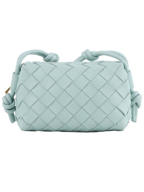 Bottega Veneta 730832 Intrecciato Candy Loop Camera Zippy Cross Bag 33981Y