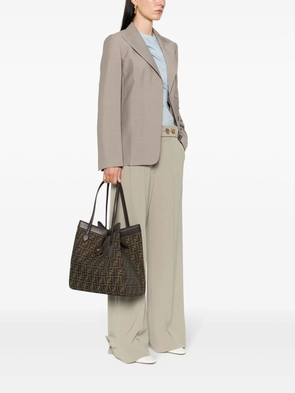 Fendi Women Large Origami Tote Bag