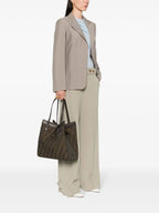 Fendi Women Large Origami Tote Bag