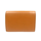 FENDI Tri-fold wallet 8M0395 leather Brown Rome Micro