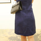 Fendi blue silk dress