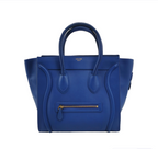 Celine Luggage Bag mini 30cm blue 250211781058410