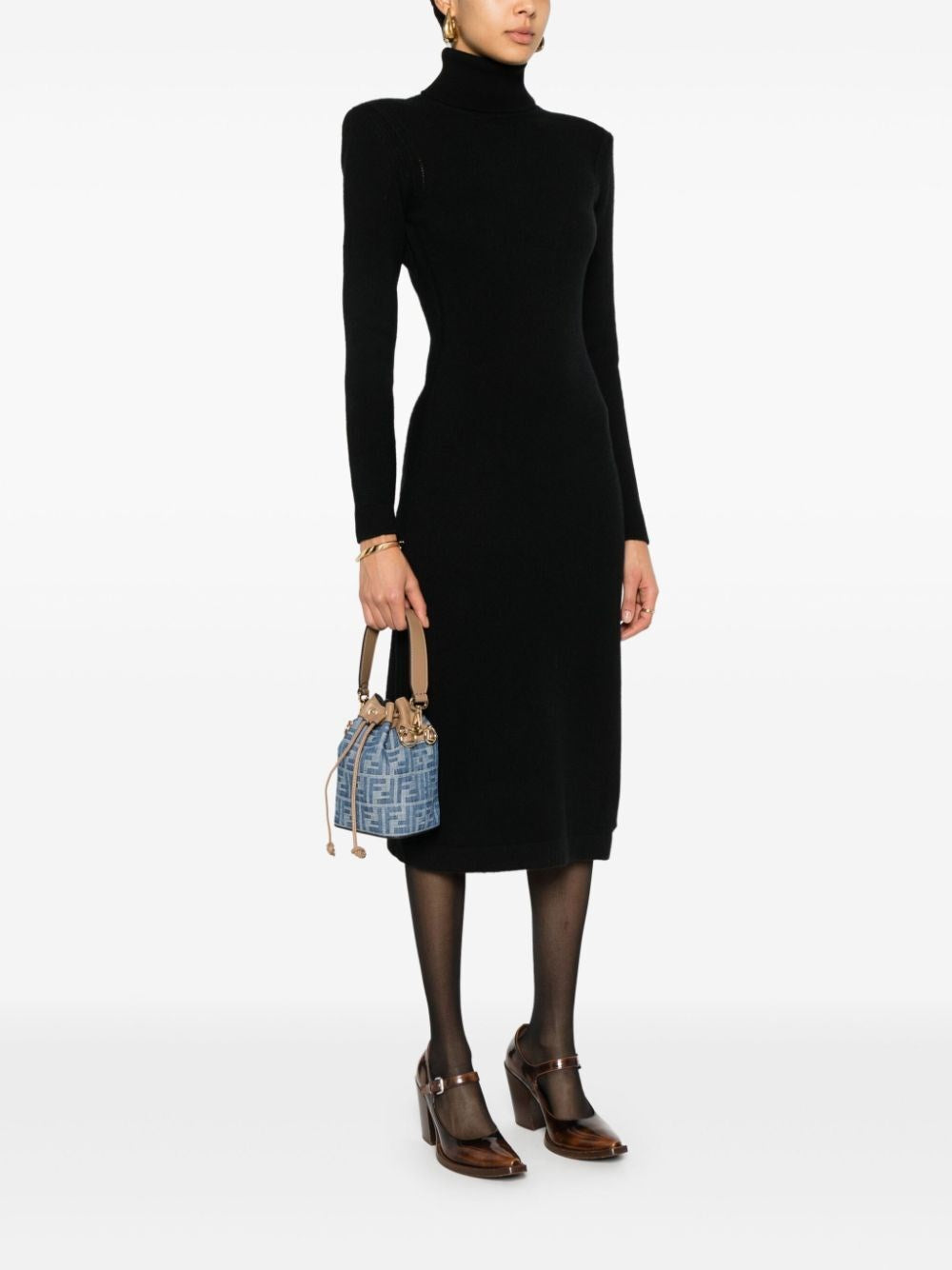 Fendi Women Mon Tresor Small Bucket Bag