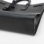 Saint Laurent   Sac de Jules Leather 2WAY Handbag Black 631526