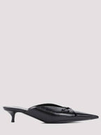 Balenciaga Women Knife Bow 40mm Mule Black