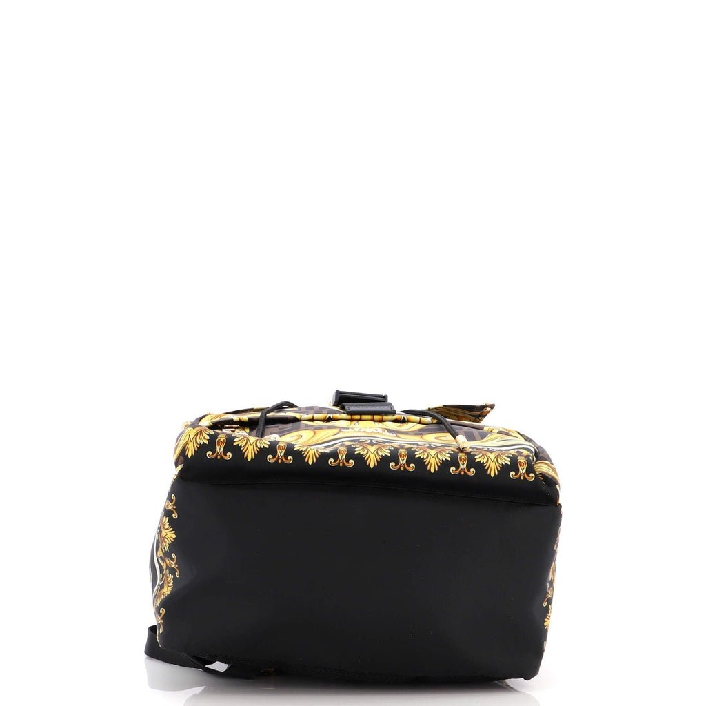 x Versace Fendace Fendiness Backpack Printed Zucca Nylon Medium