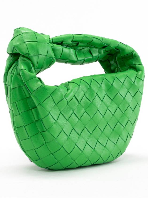 Bottega Veneta Jodie Intrecciato Small Tote Bag Green