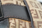 Fendi Zucchino Canvas Handbag - '10s