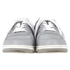Dior B27 Low Top Sneaker in Grey Calfskin Leather