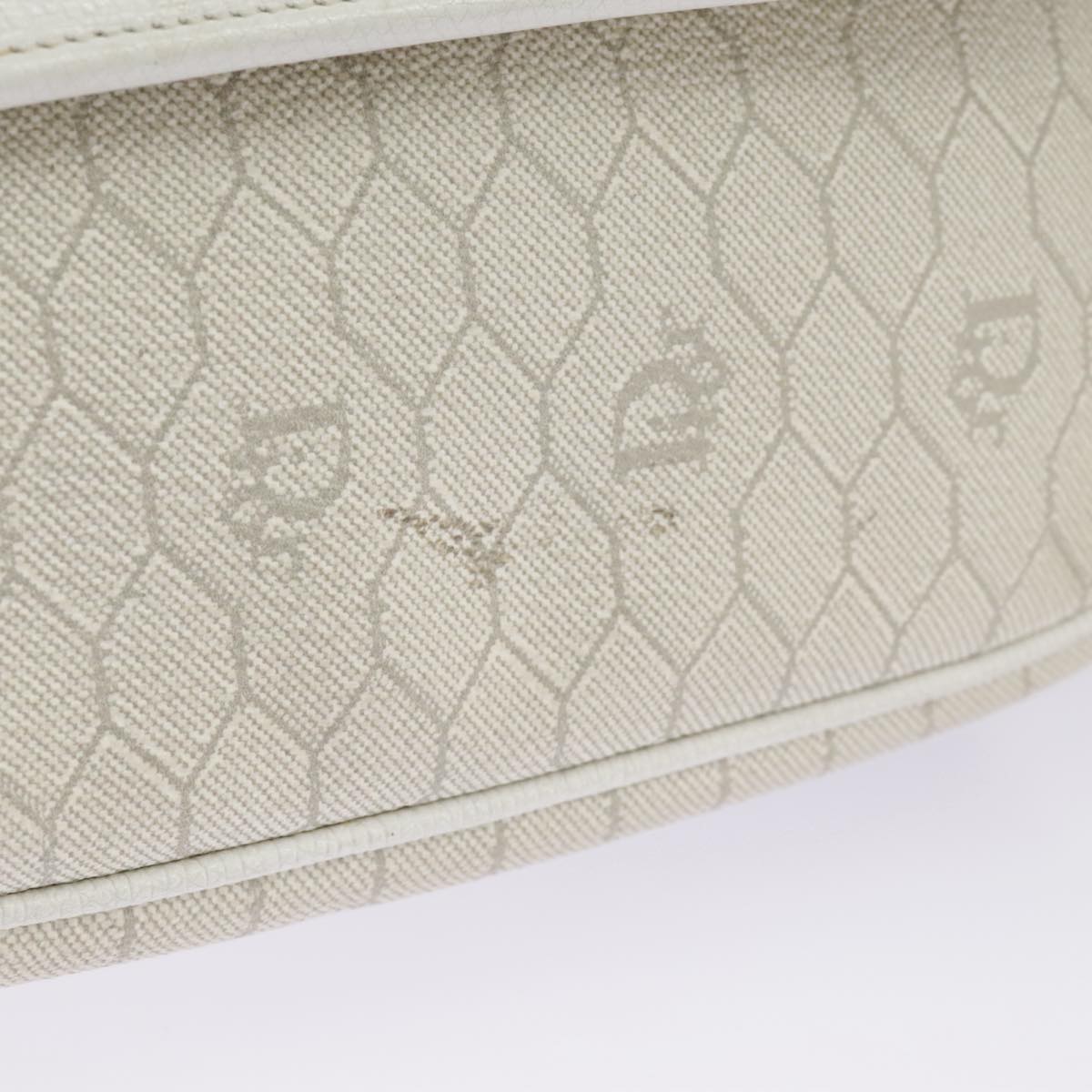 Dior Honeycomb  Canvas Shoulder Bag (Pre-Owned)